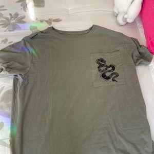 Taylor Swift Reputation Snake T-Shirt NWOT